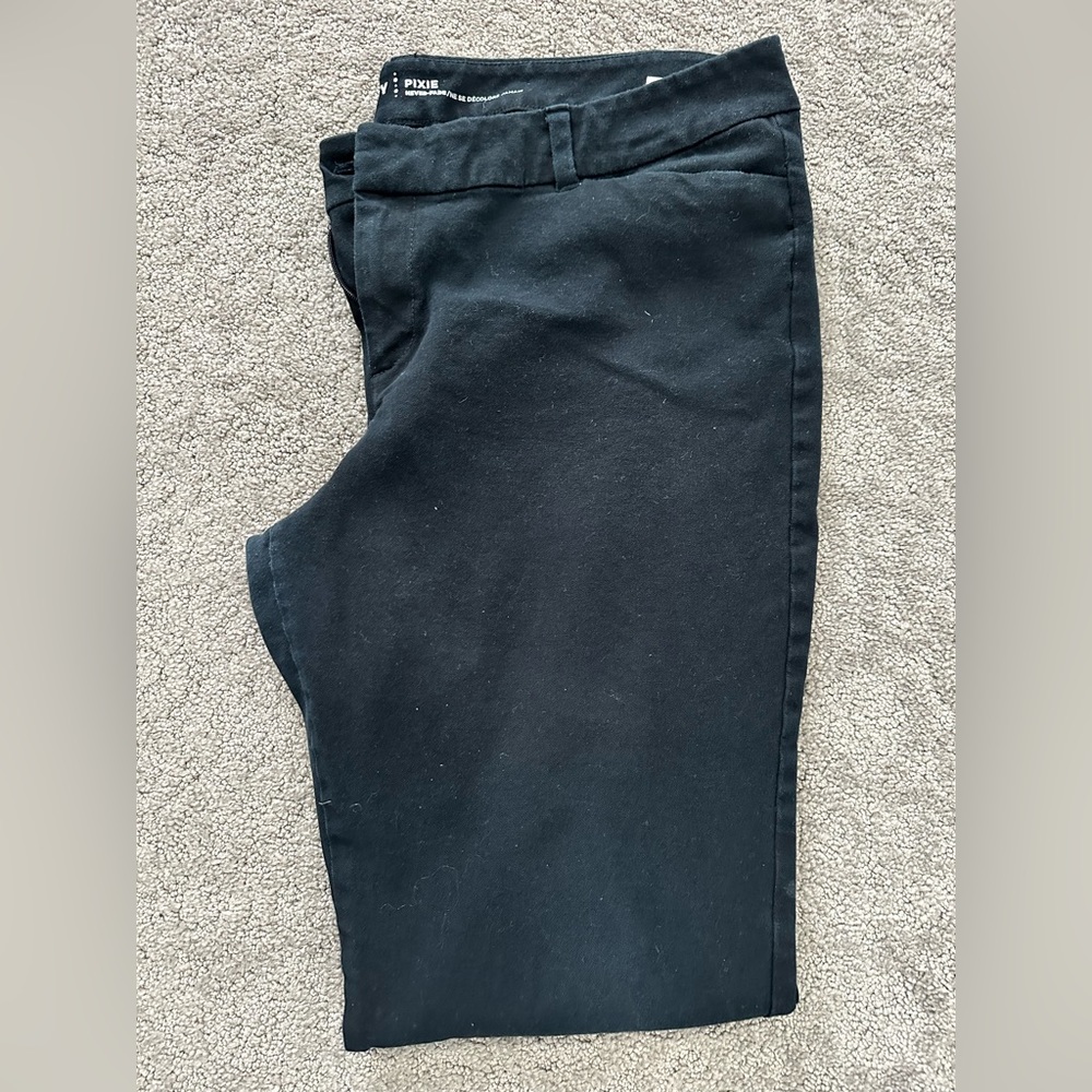Old Navy pixie size 14 black pants